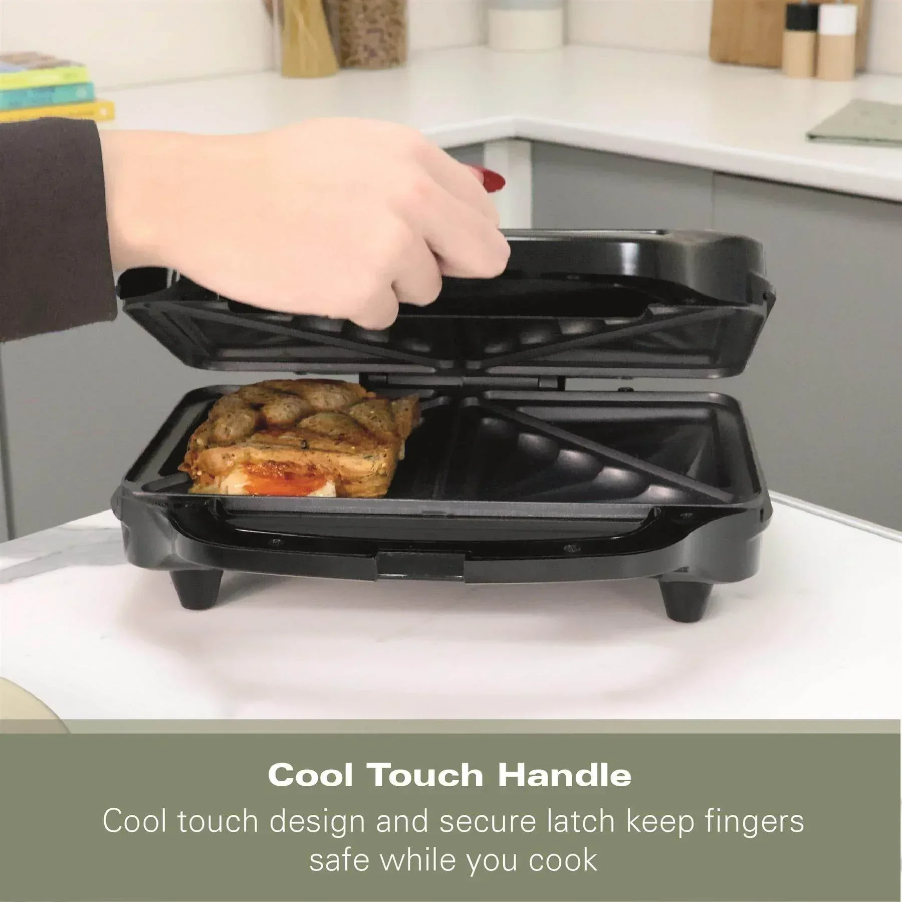 Hamilton Beach 2 Slice Deep Fill Sandwich Toaster - Image 7