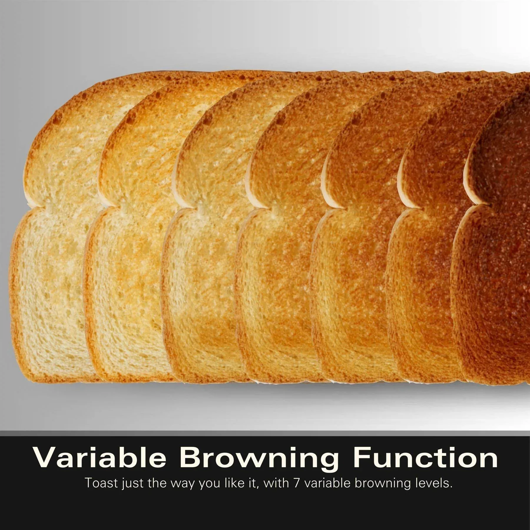 Hamilton Beach Ella 2 Slice Toaster - Matte Charcoal - Image 4