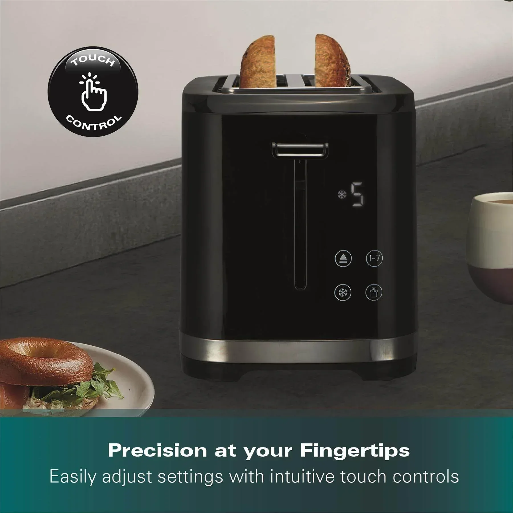 Hamilton Beach FlexiControl Digital Kettle & Toaster Set - Image 8