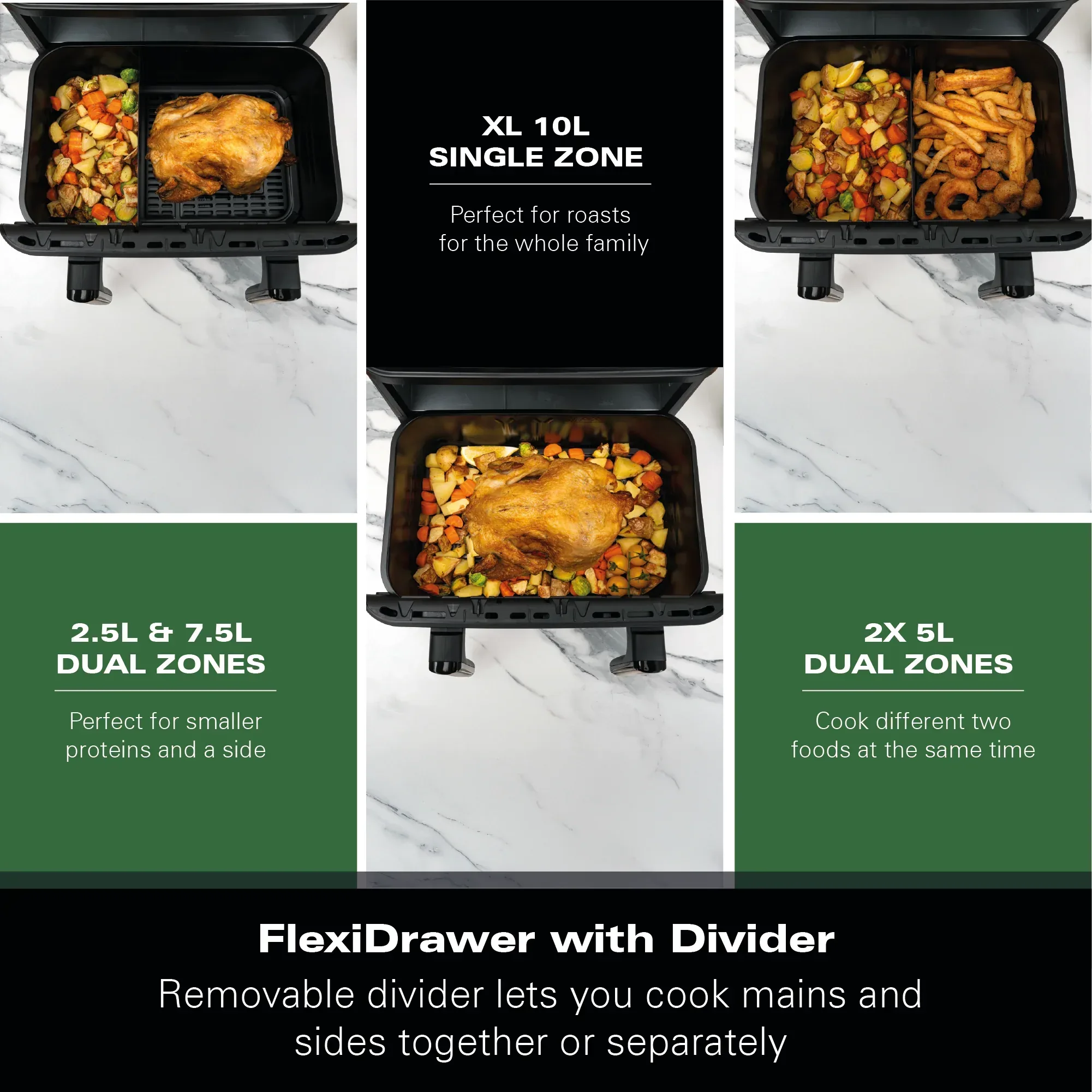 Hamilton Beach FlexiZone 10L Dual Air Fryer - Image 4