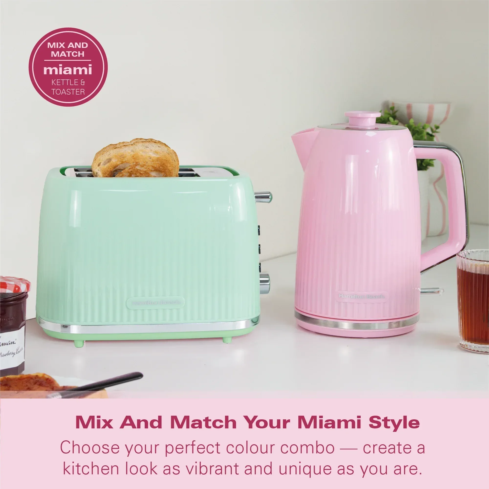 Hamilton Beach Miami 1.7L Kettle Mojito Mint - Image 11