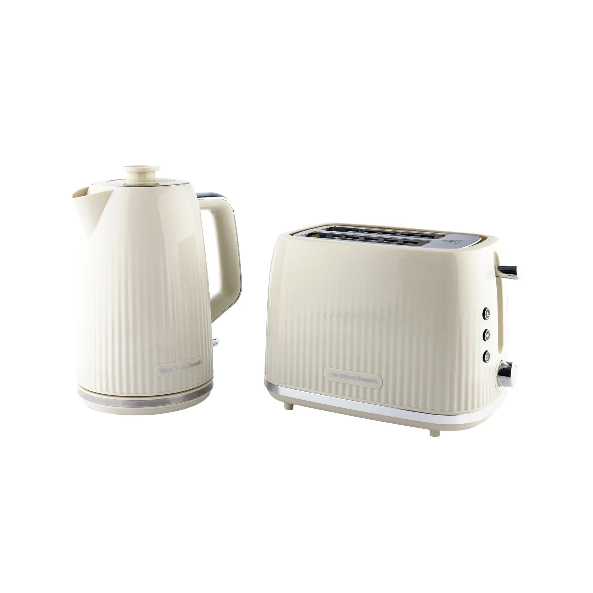 Hamilton Beach Miami Kettle & Toaster Set Sand