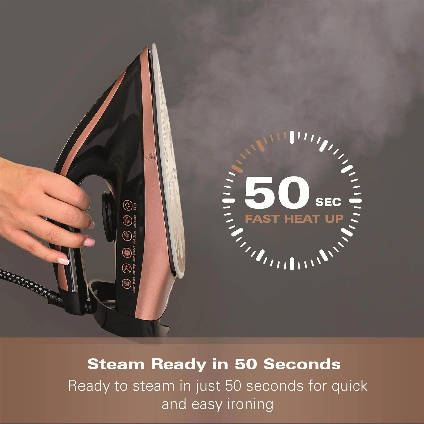 Hamilton Beach Pro Care Steam Generator Iron - Image 5
