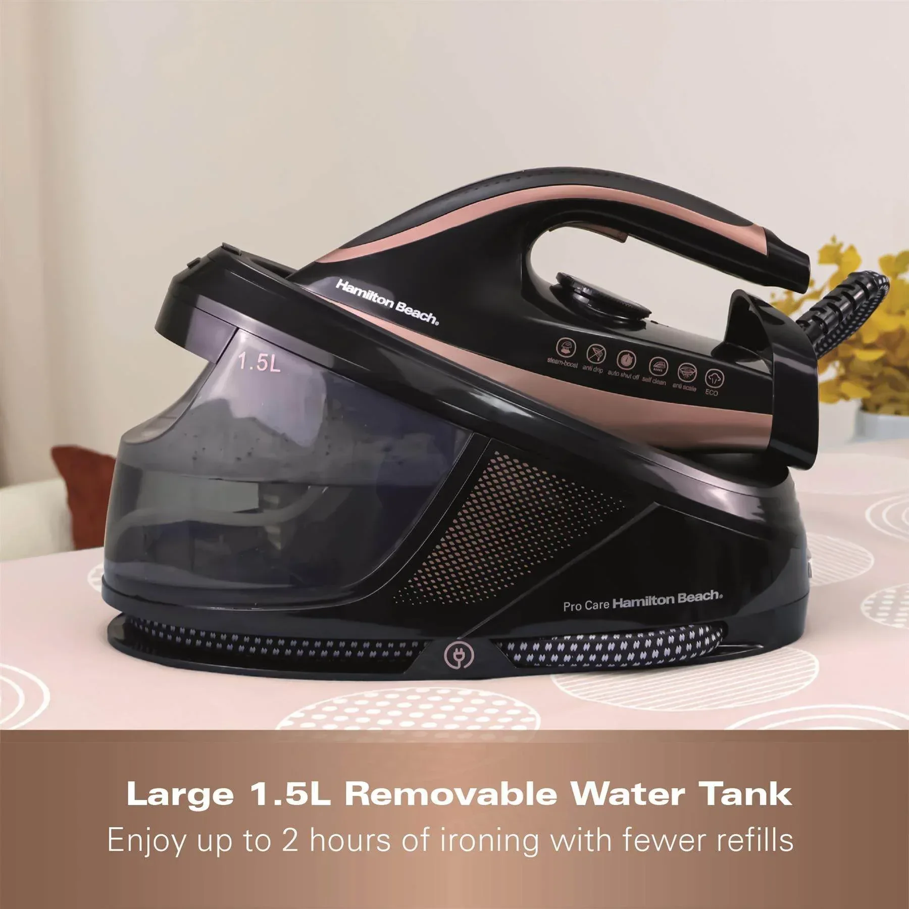 Hamilton Beach Pro Care Steam Generator Iron - Image 7